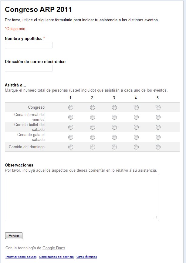 Formulario inscripcion