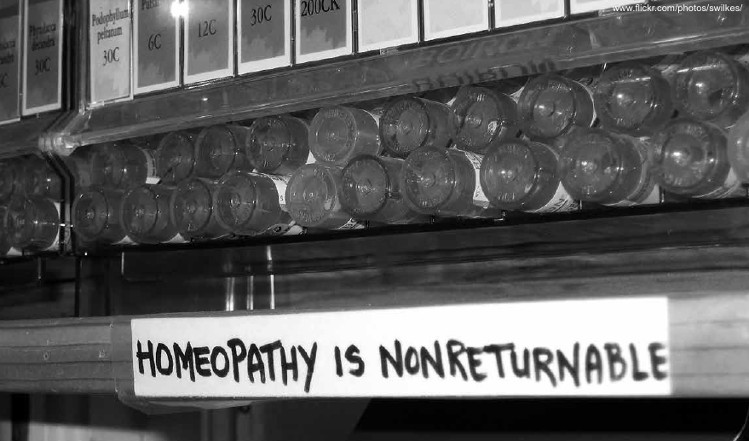 Homeopatía no retornable