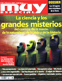 Portada de la revista muy especial