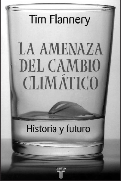 Portada del libro científico del paleontólogo Tim Flannery.